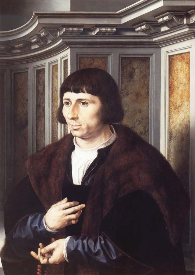 Portrait of a Man with a Rosary